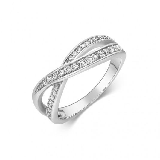 SOFIA strieborný prsteň CK50703446109G