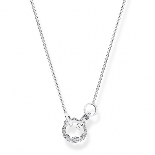 E-shop THOMAS SABO náhrdelník Crown silver náhrdelník KE1987-643-14-L45V