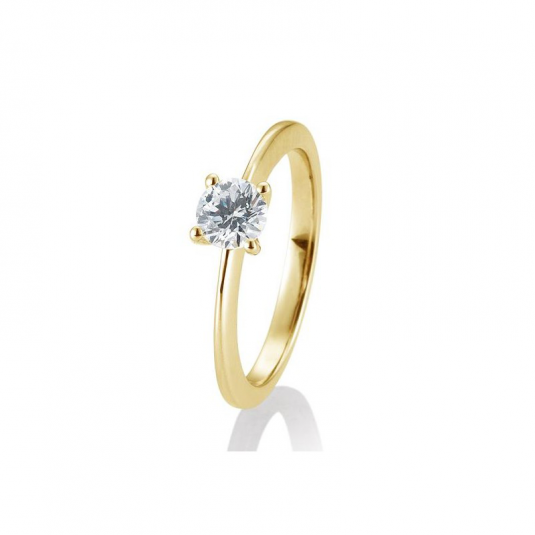 SOFIA DIAMONDS prsteň zo žltého zlata s diamantom 0,60 ct BE41/05735-Y
