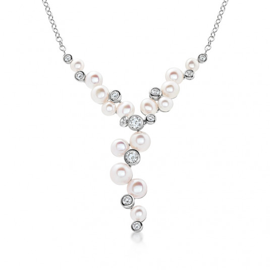 Levně SOFIA stříbrný náhrdelník WWPS090246N-1