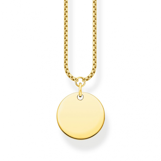 E-shop THOMAS SABO náhrdelník Disc gold náhrdelník KE1958-413-39