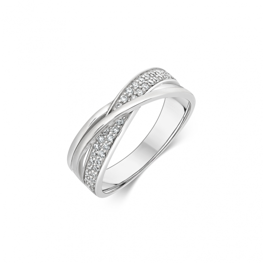 SOFIA strieborný prsteň CK50704166109G