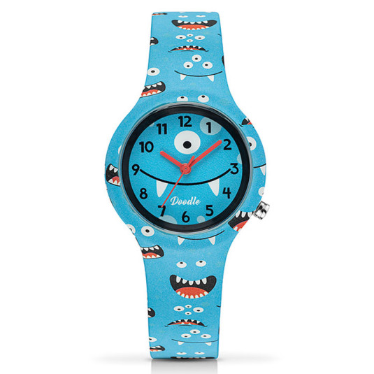 DOODLE detské hodinky Blue Monster DO32011