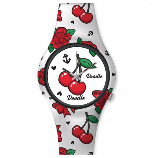E-shop DOODLE dámske hodinky Cherry Vintage hodinky DO35002