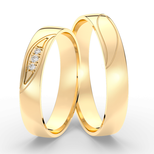 SOFIA zlatý pánský snubní prsten ML65-60/LMYG
