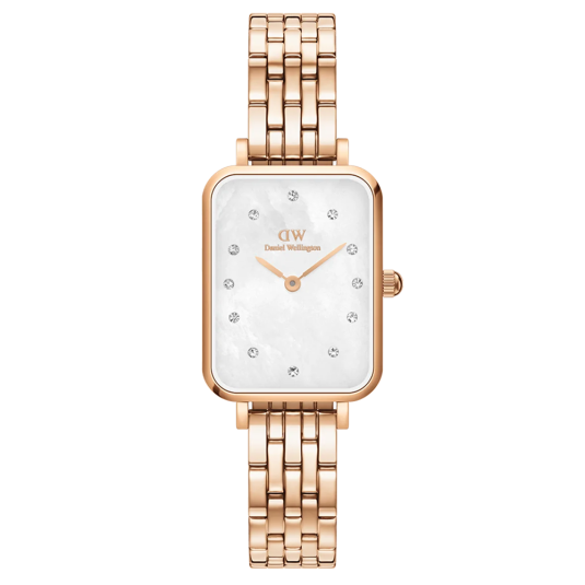 E-shop DANIEL WELLINGTON dámske hodinky Quadro Lumine 5-Link hodinky DW00100620