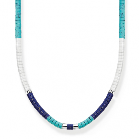 THOMAS SABO náhrdelník Blue stones KE2159-058-7