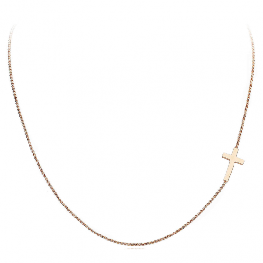 AMEN strieborný náhrdelník s krížikom CLCR3