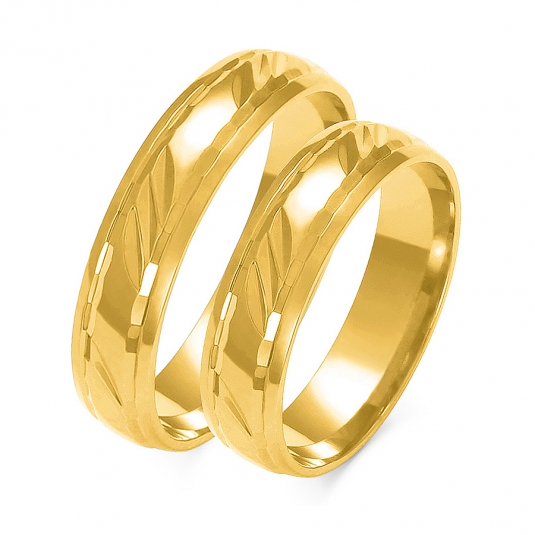 SOFIA zlatý dámský snubní prsten ZSA-129WYG