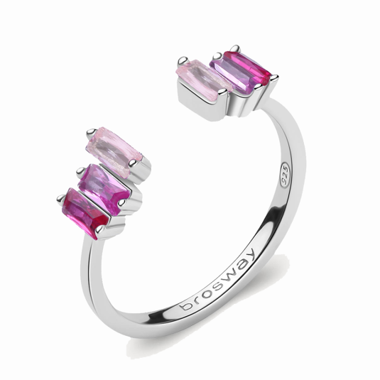 BROSWAY prsten Fancy Vibrant pink BWFVP12