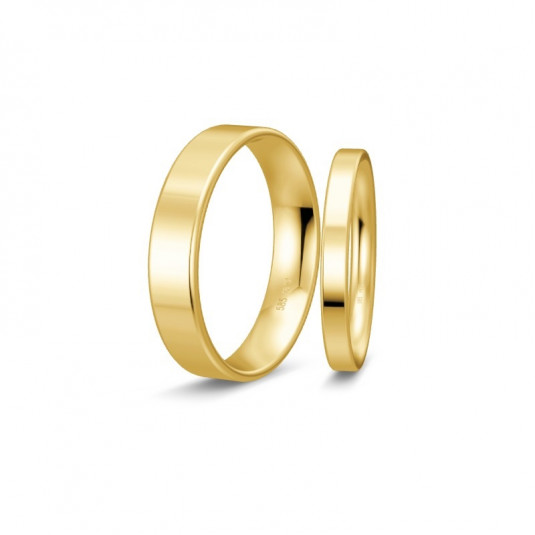 BREUNING arany karikagyűrűk  karikagyűrű BR48/50111YG+BR48/50112YG
