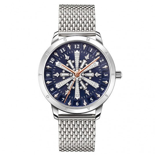 THOMAS SABO hodinky Snowflakes blue and silver WA0390-201-209