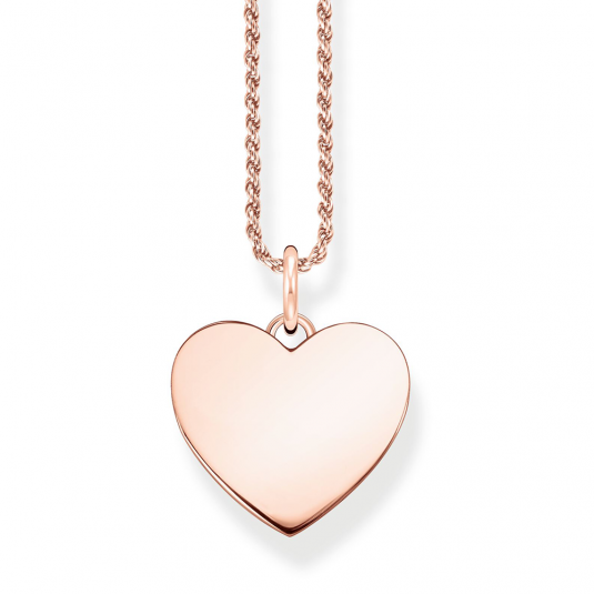 E-shop THOMAS SABO náhrdelník Heart rose gold náhrdelník KE2132-415-40-L50