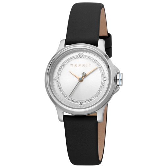 E-shop ESPRIT dámske hodinky Bent Silver Dark Blue hodinky ES1L144L0025