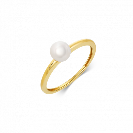 SOFIA zlatý prsteň s perlou NB9NBG-0016