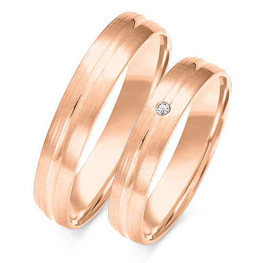 SOFIA zlatý dámský snubní prsten ZSO-40WRG