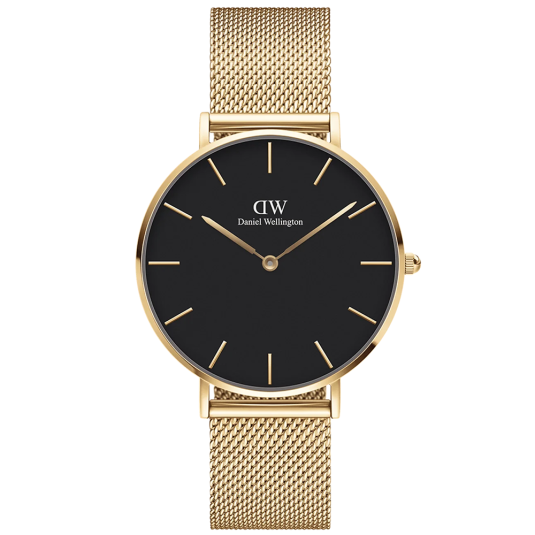 E-shop DANIEL WELLINGTON dámske hodinky Petite Evergold hodinky DW00100349