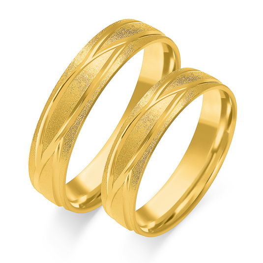 SOFIA zlatý dámský snubní prsten ZSO-272WYG