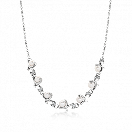 Levně SOFIA perlový náhrdelník WWPS080528N-SF1