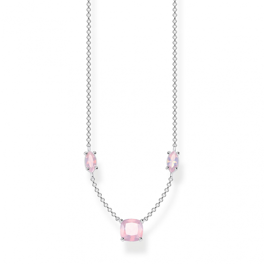 THOMAS SABO náhrdelník Shimmering pink opal colour effect KE1952-699-7-L45v