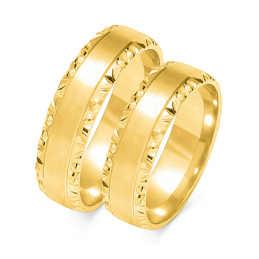 SOFIA zlatý pánský snubní prsten ZSO-106MYG