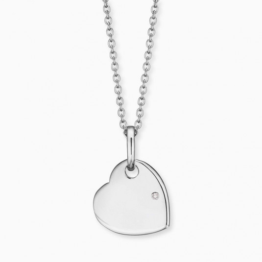 ENGELSRUFER detský náhrdelník so srdiečkom HEN-ID-HEART-ZI