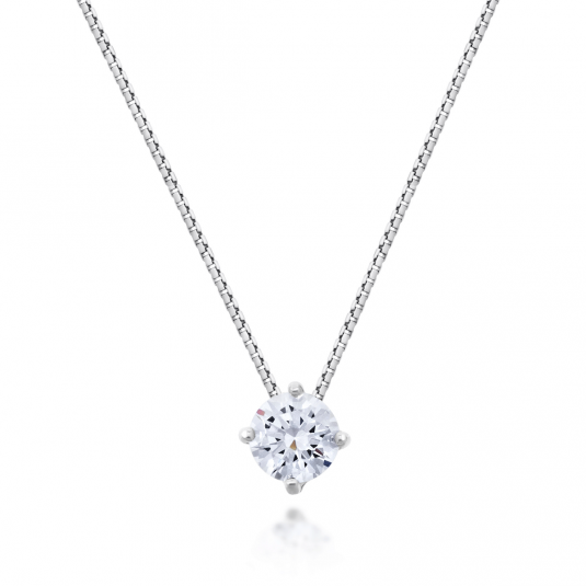 Levně SOFIA stříbrný náhrdelník YORP005-CZ8RH42